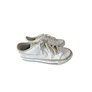 SOLD Nike Court Legacy Low Top Lace White Black Women's Size 8